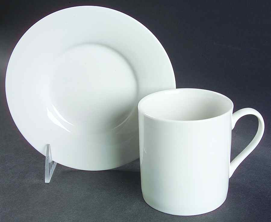 New Essentials Classic Mug/Cup & Saucer Set by Pier 1-1