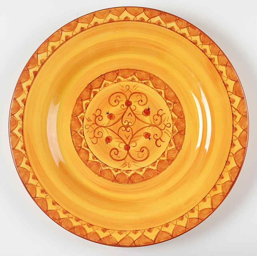 Karistan 13" Chop Plate (Round Platter) by Pier 1-1