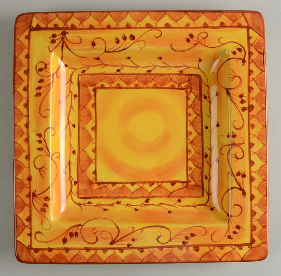 Karistan 13" Square Serving Platter by Pier 1-1