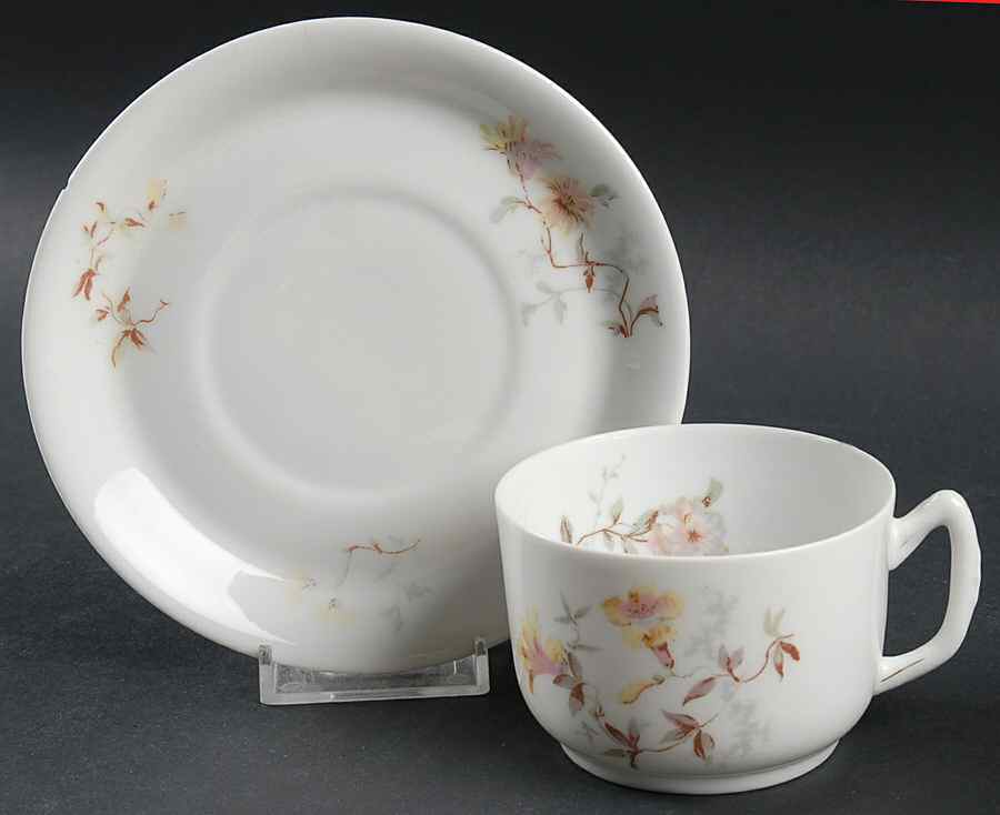PHL39 Flat Cup & Saucer Set by P H Leonard-1