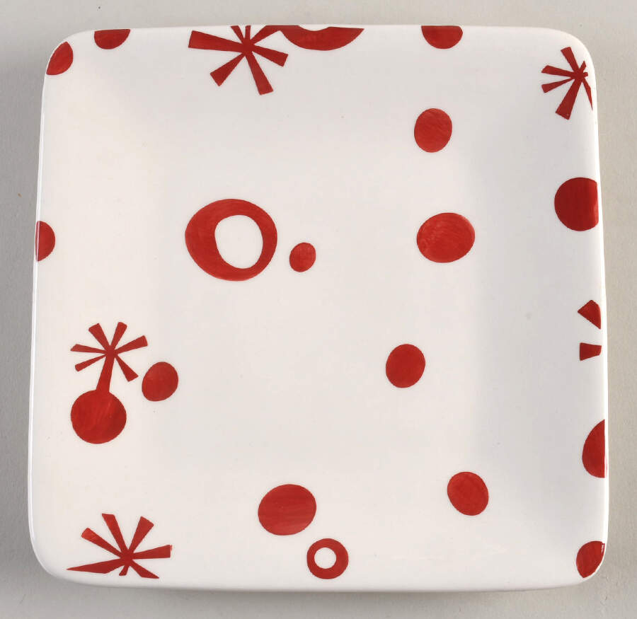 Holiday Flurries Salad Plate by Pier 1-1
