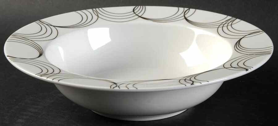 Opulent Metallic Rim Soup Bowl by Pier 1-1