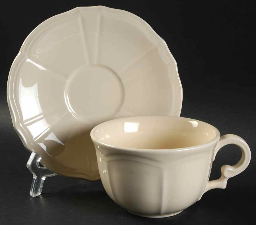 Mckenzie Flat Cup & Saucer Set by Pier 1-1