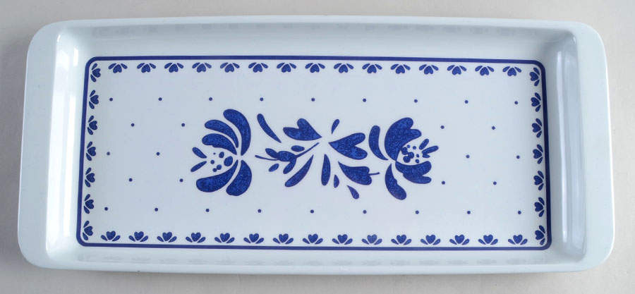 Yorktowne 15" Melamine Sandwich Tray by Pfaltzgraff-1