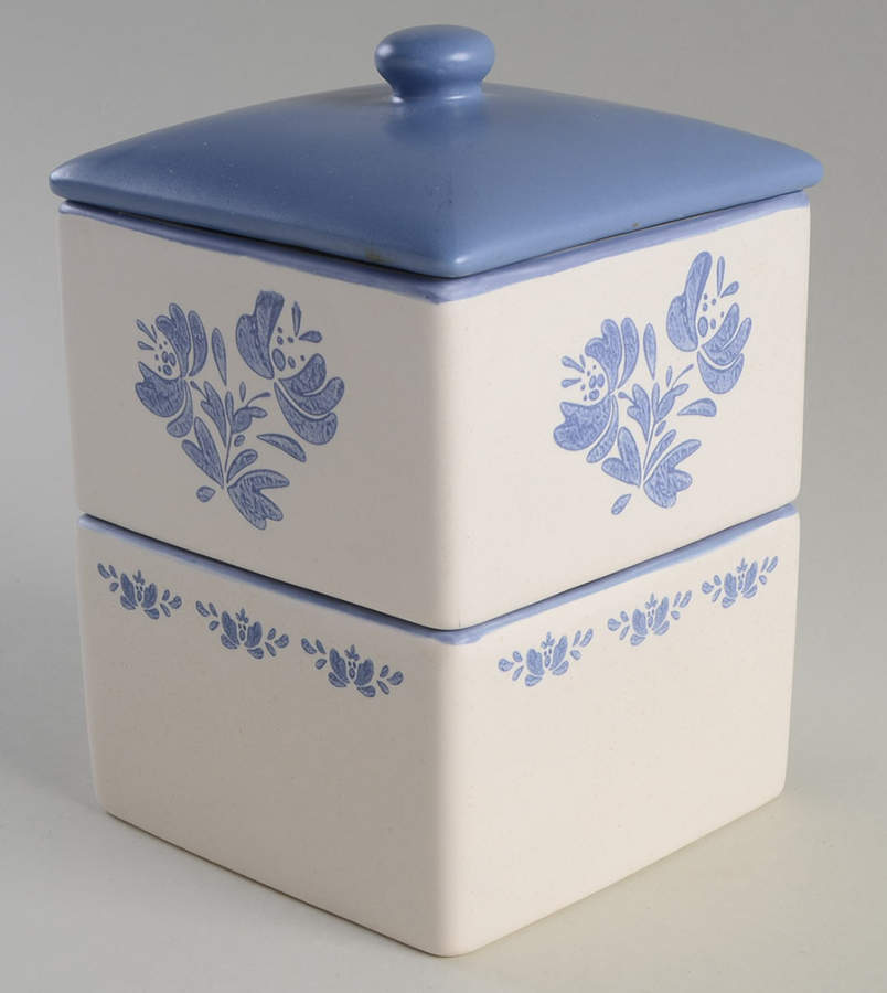 Yorktowne Coffee Center Holder & Lid with Canister Set by Pfaltzgraff-1