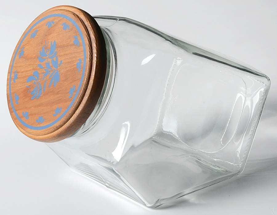 Yorktowne Penny Candy Jar & Lid by Pfaltzgraff-1