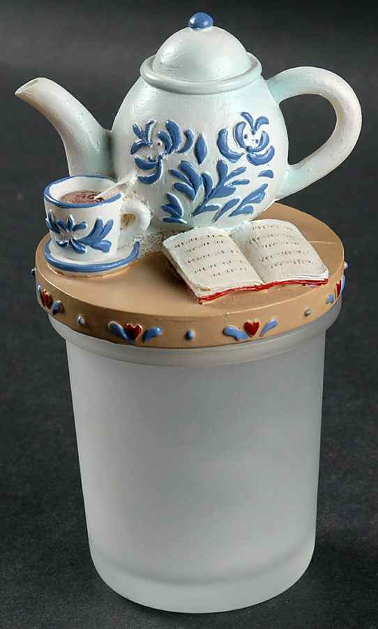 Yorktowne Figural 2 Piece Votive Candle by Pfaltzgraff-1