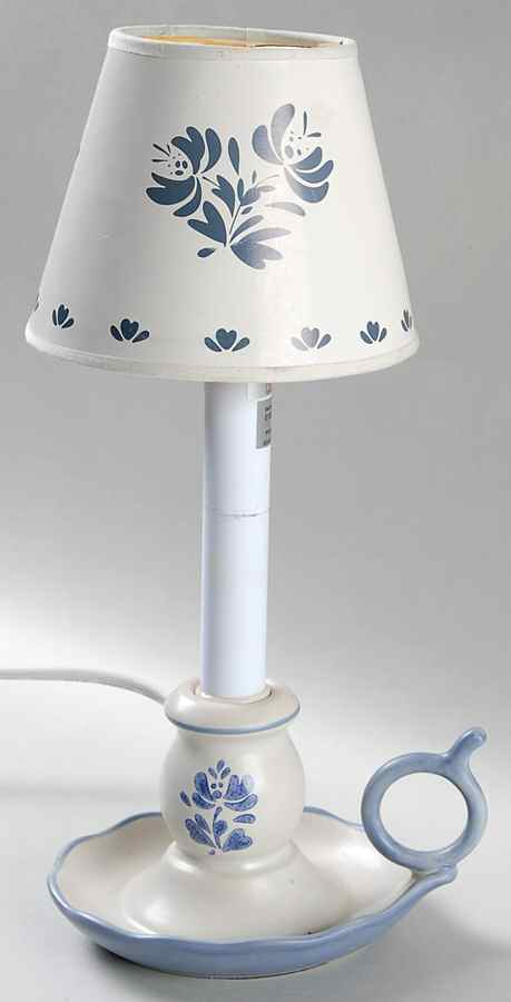Yorktowne Candle Lamp & Shade by Pfaltzgraff-1