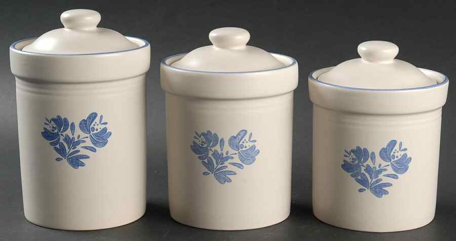 Yorktowne (3 Piece) Canister Set (Box Set) by Pfaltzgraff-1