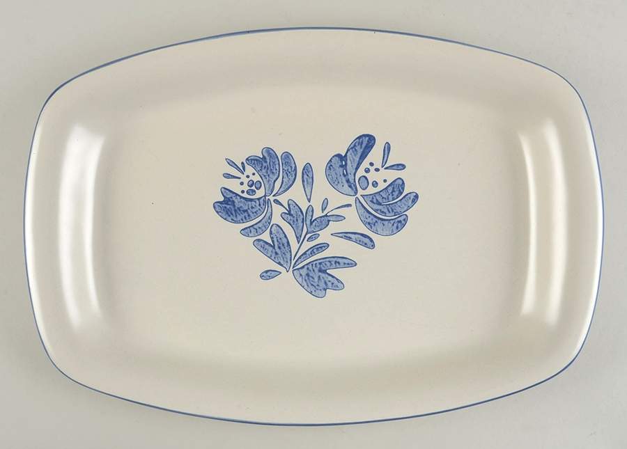 Yorktowne 16" Rectangular Barbeque Platter by Pfaltzgraff-1
