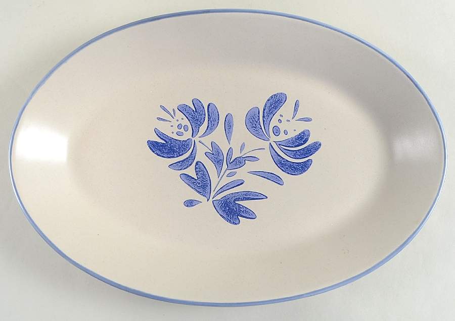 Yorktowne 12" Oval Steak Platter by Pfaltzgraff-1