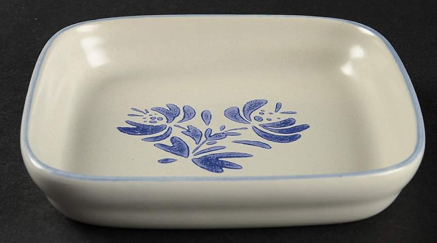 Yorktowne Individual Square Sandwich Server by Pfaltzgraff-1