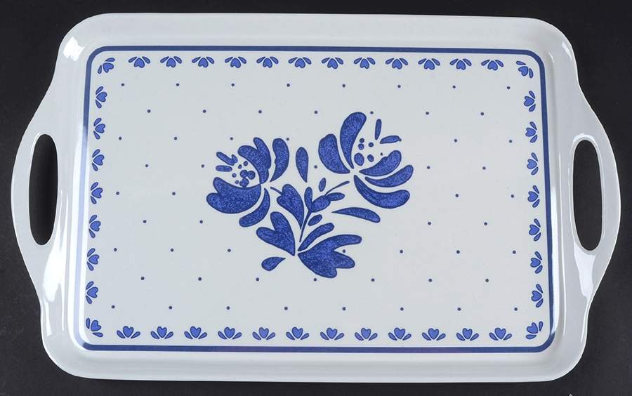 Yorktowne 18" Rectangular Melamine Platter by Pfaltzgraff-1