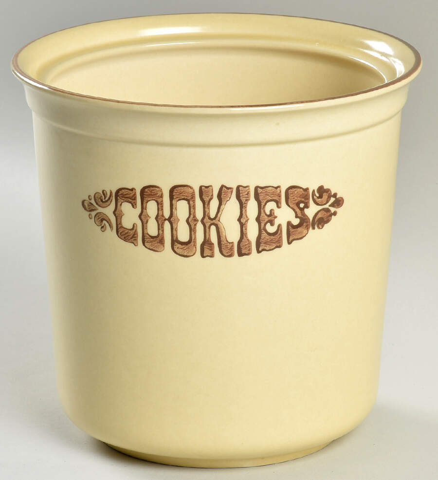 Village (Made in China) Cookie Jar No Lid by Pfaltzgraff-1
