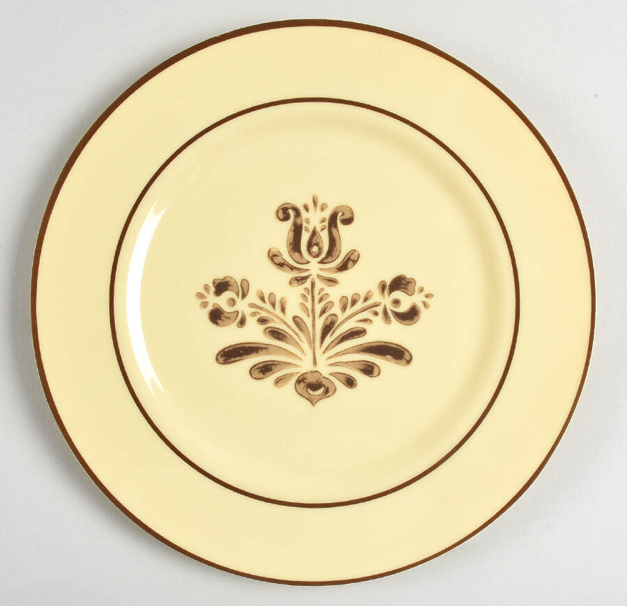 Village (Made in China) Melamine Salad Plate by Pfaltzgraff-1