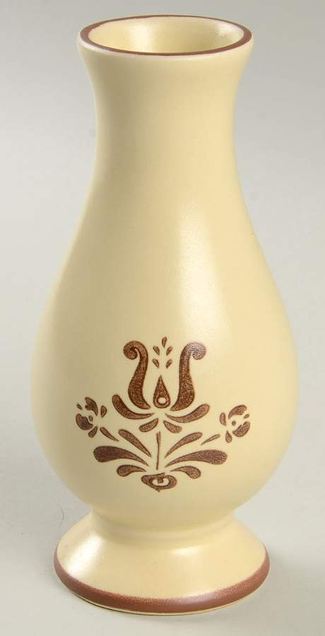 Village (Made in China) Bud Vase by Pfaltzgraff-1