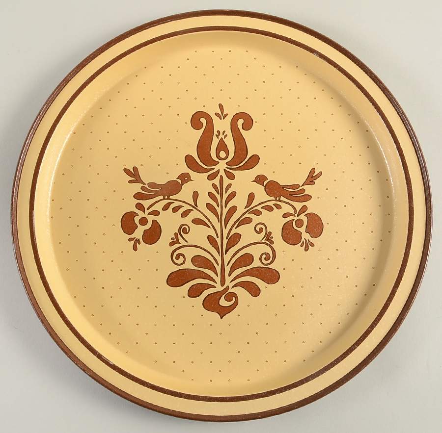 Village (Made in China) Metal Serving Tray by Pfaltzgraff-1