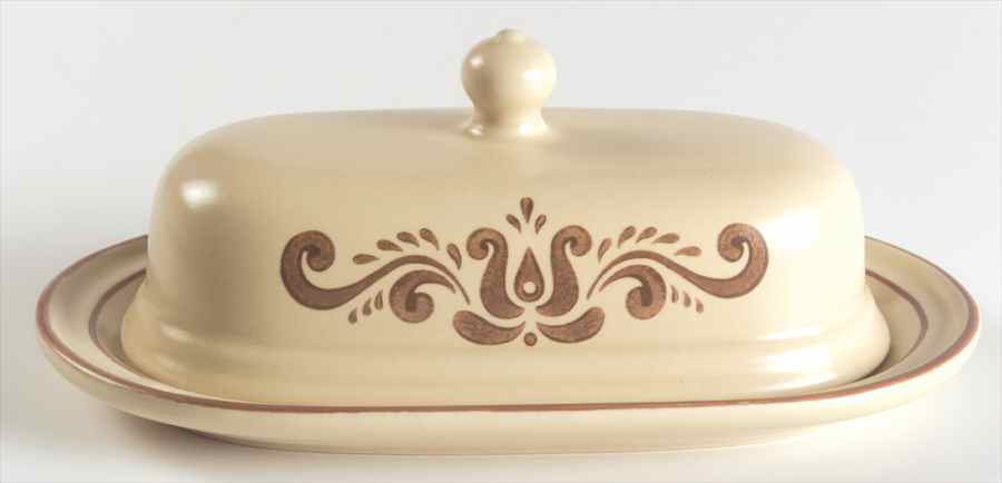 Village (Made in China) 1/4 Lb Covered Butter by Pfaltzgraff-1