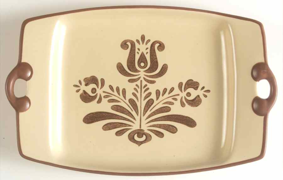 Village (Made in China) 10" Rectangular Serving Platter by Pfaltzgraff-1