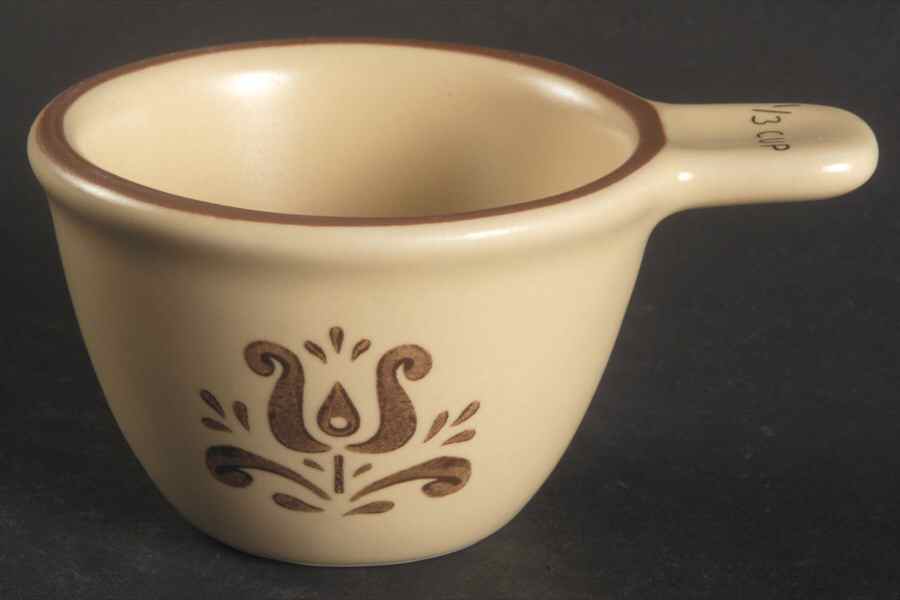 Village (Made in China) 1/3 Cup Measuring Cup by Pfaltzgraff-1