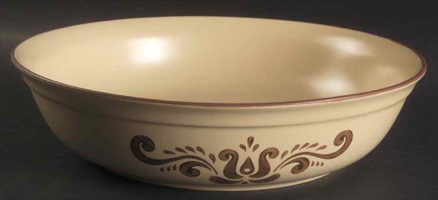 Village (Made in China) 11" Large Salad Serving Bowl by Pfaltzgraff-1
