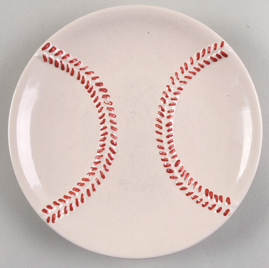 Game Plan Salad/Dessert Plate by Pottery Barn China-1