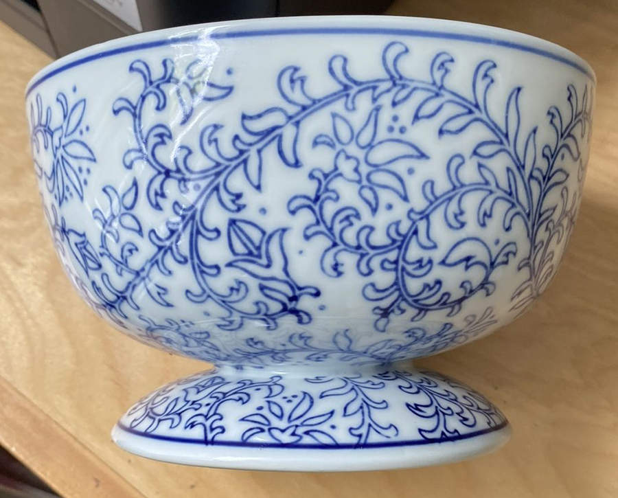 Indigo 6" All Purpose Bowl by Pottery Barn China-1