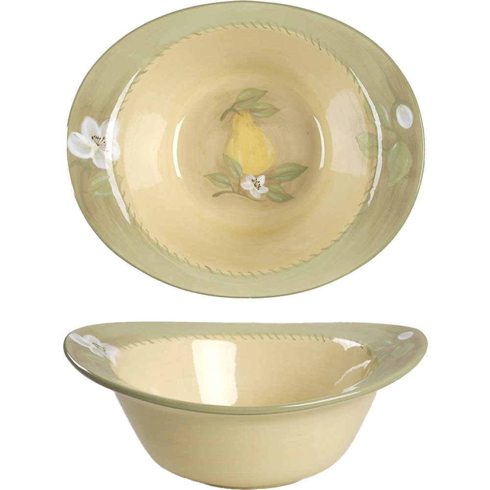 Aurora 10" Oval Vegetable Bowl by Pfaltzgraff-1