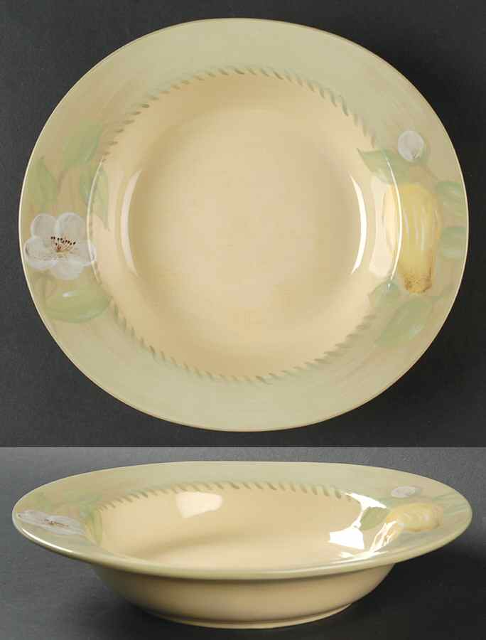Aurora Large Rim Soup Bowl by Pfaltzgraff-1