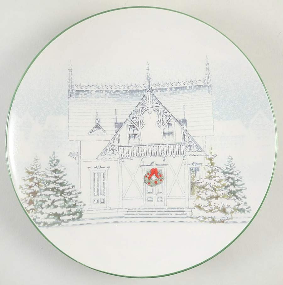 Victorian Lane Salad/Dessert Plate by Pfaltzgraff-1