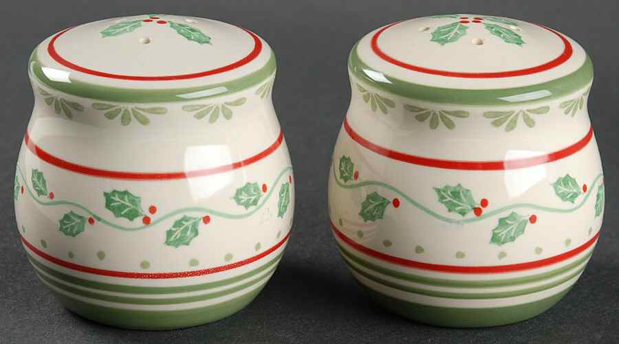Merriweather Christmas Salt & Pepper Set by Pfaltzgraff-1