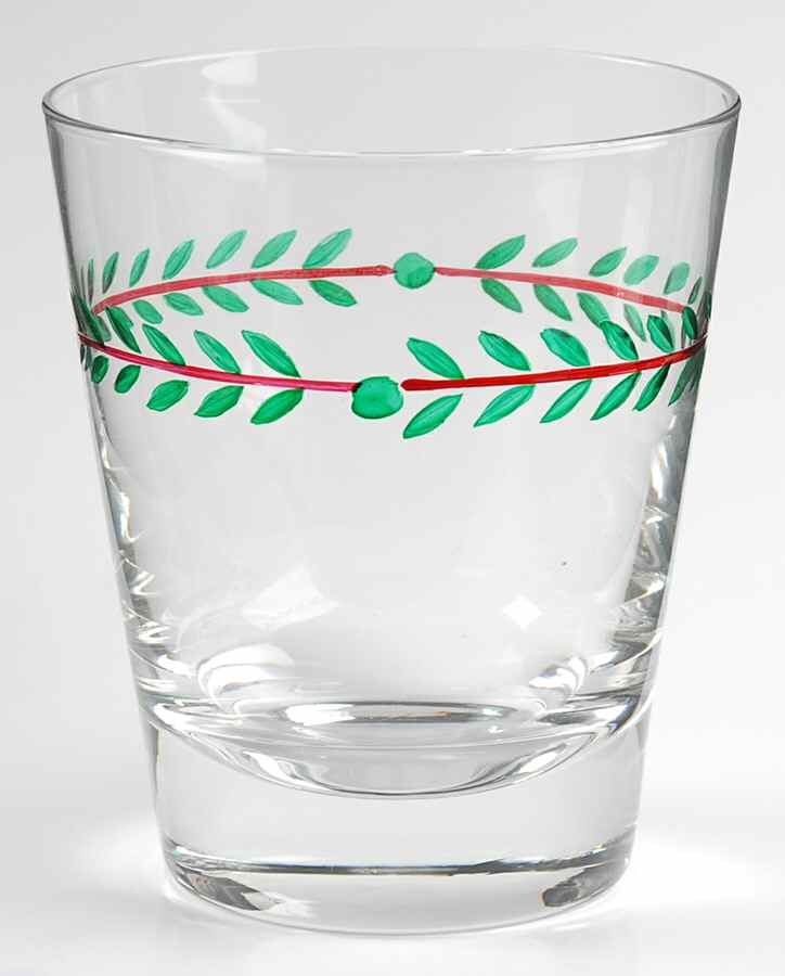 Merriweather Christmas Glassware Double Old Fashioned by Pfaltzgraff-1