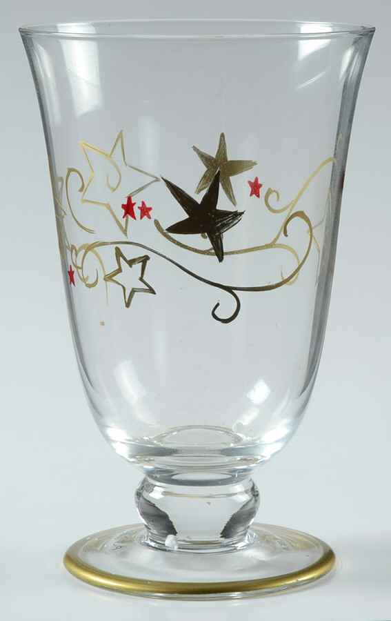 Holiday Cheer Glassware Goblet by Pfaltzgraff-1