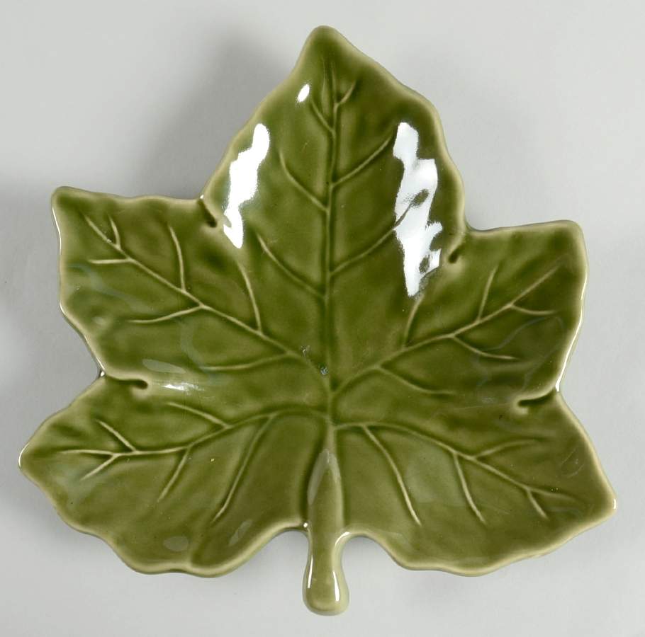 Harvest Leaf Leaf Shape Salad Plate by Pottery Barn China-1