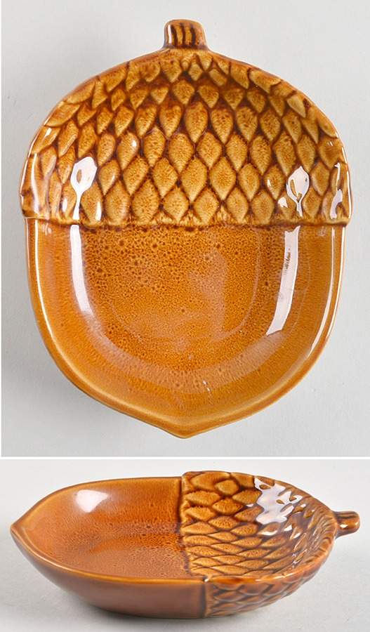 Harvest Leaf Salad Plate by Pottery Barn China-1