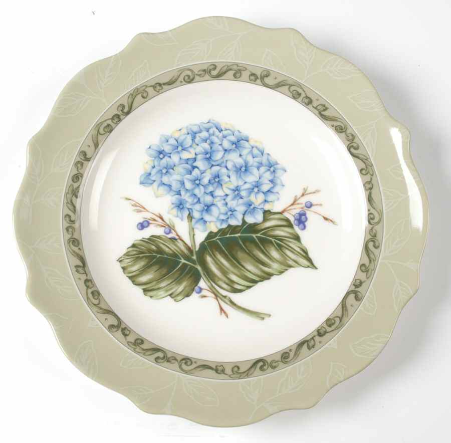 Vintage Garden Salad/Dessert Plate by Princess House-1