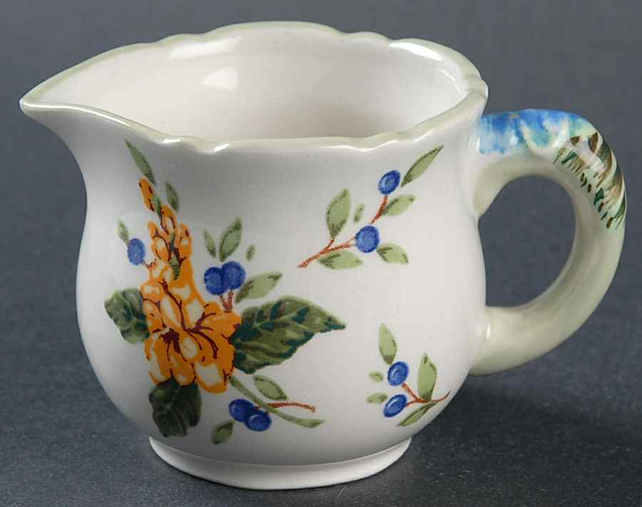 Vintage Garden Mini Creamer by Princess House-1