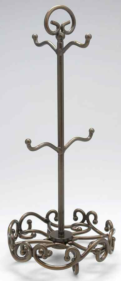 Vintage Garden Cast Iron Mug Tree by Princess House-1