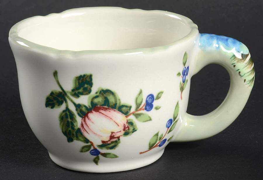 Vintage Garden Miniature Cup Only by Princess House-1