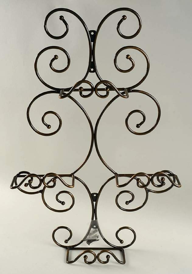 Vintage Garden Rack Plate by Princess House-1