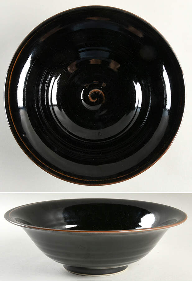 Belmont 12" Round Vegetable Bowl by Simon Pearce-1