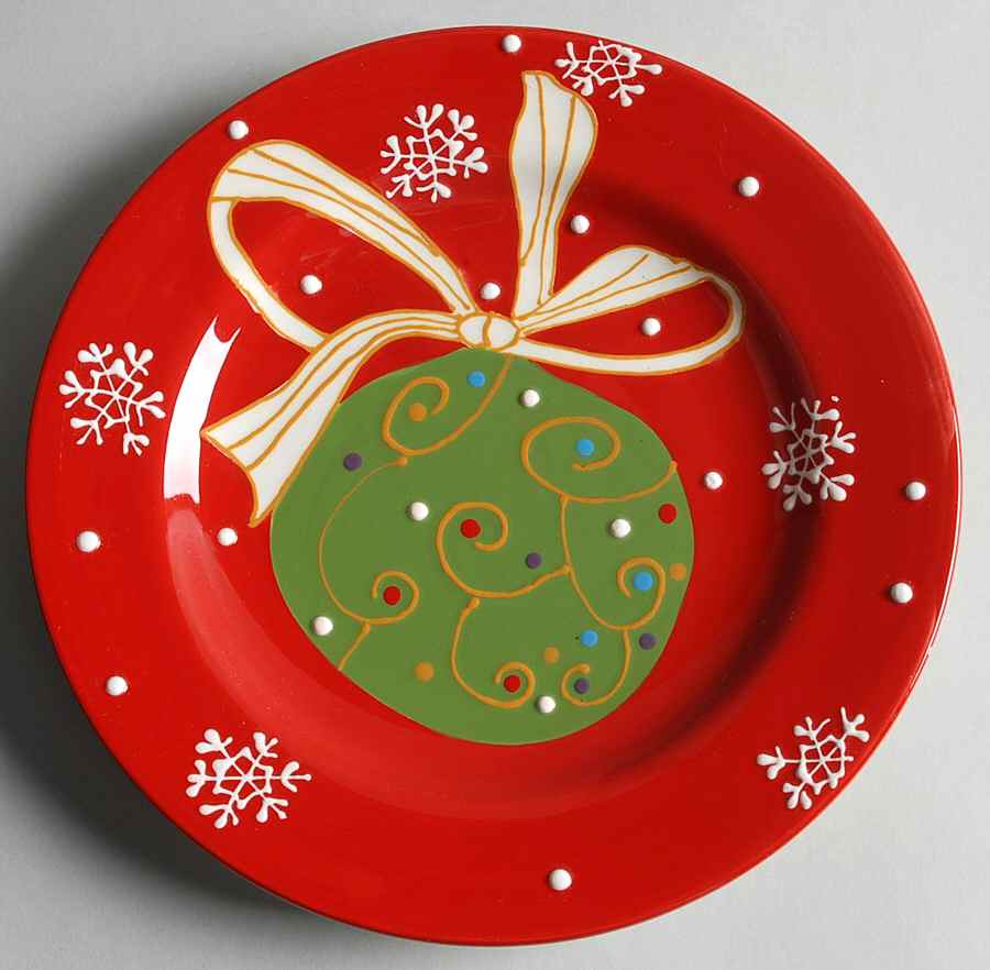 Decorations Salad/Dessert Plate by Pier 1-1