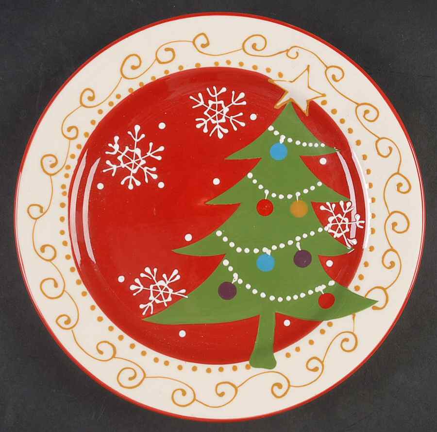 Decorations Dinner Plate by Pier 1-1