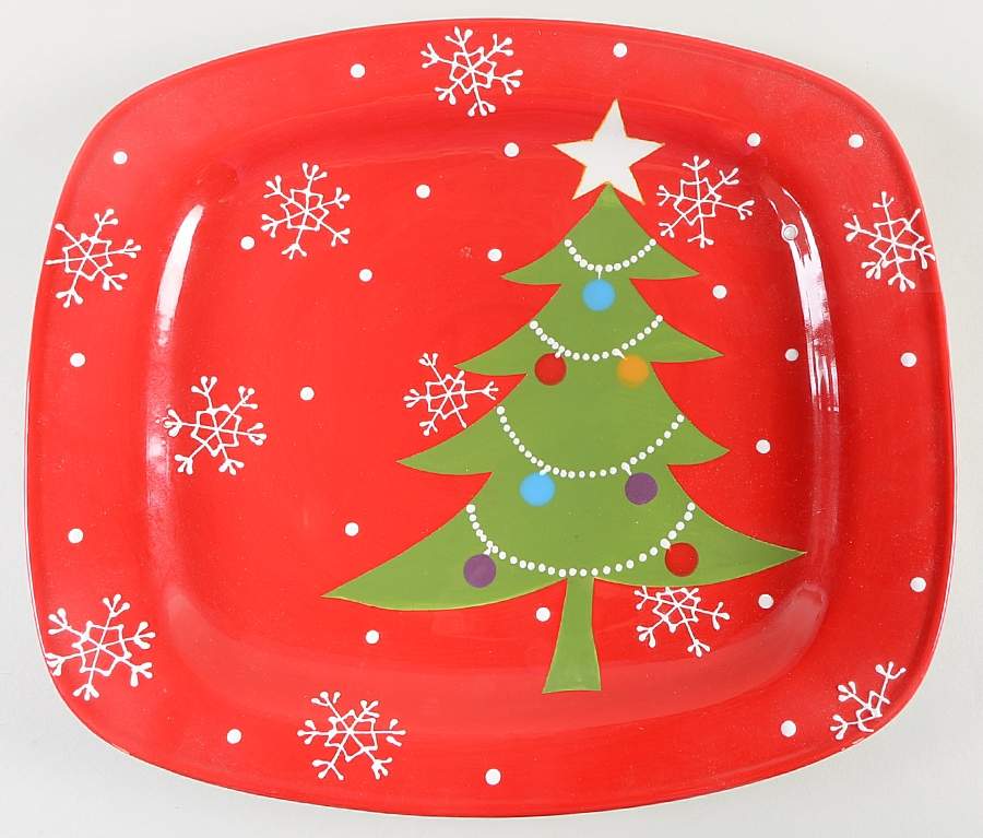 Decorations 13" Rectangular Serving Platter by Pier 1-1