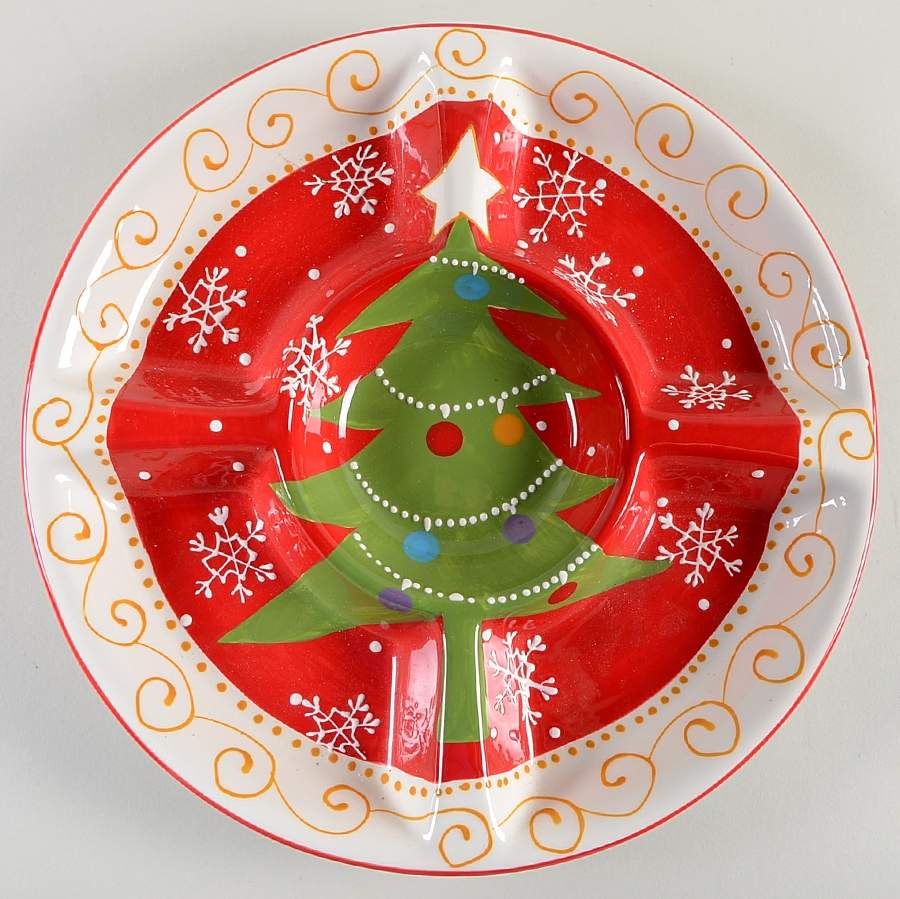 Decorations 5 Part Round Divided Server by Pier 1-1