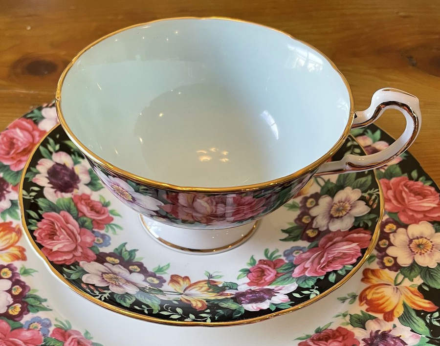 Westdale Footed Cup & Saucer Set by Paragon-1