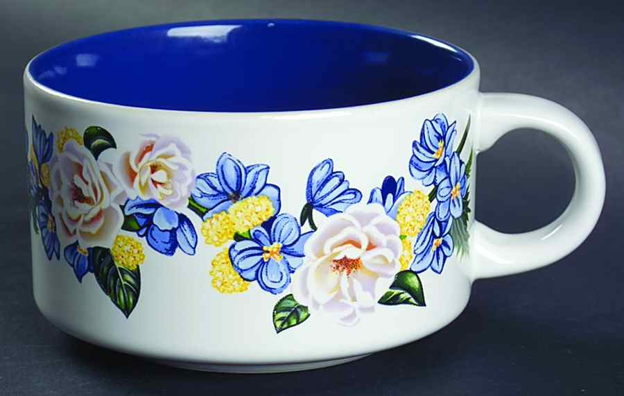 Provence Soup Mug by Potpourri Press-1