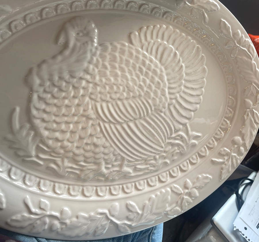PFA68 18" Oval Serving Platter by Pfaltzgraff-1
