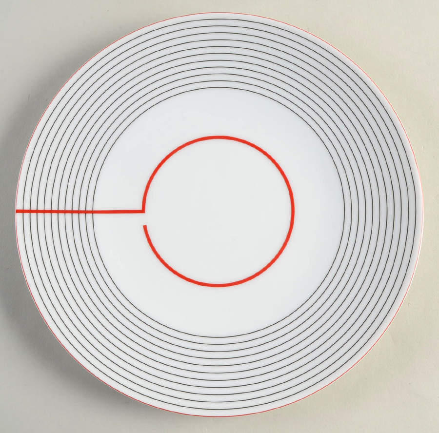 Initiales Dinner Plate by Puiforcat-1
