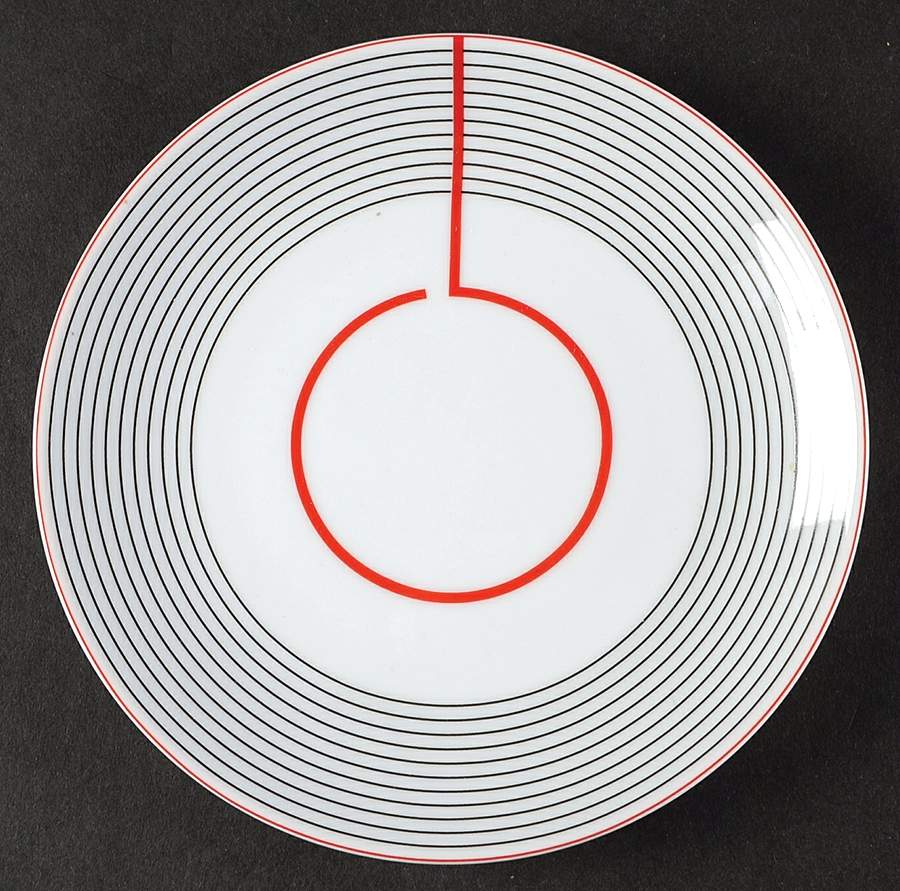 Initiales Canape Plate by Puiforcat-1
